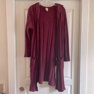 The most cozy knit cardigan